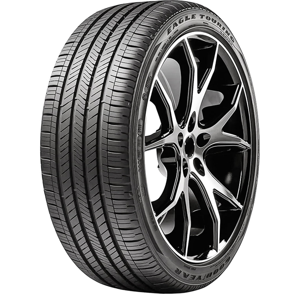 Set of 4 (FOUR) Goodyear Eagle Touring 235/45R18 98V XL A/S All Season Tires Fits: 2010-12 Nissan Altima SR, 2013-14 Honda Accord Sport