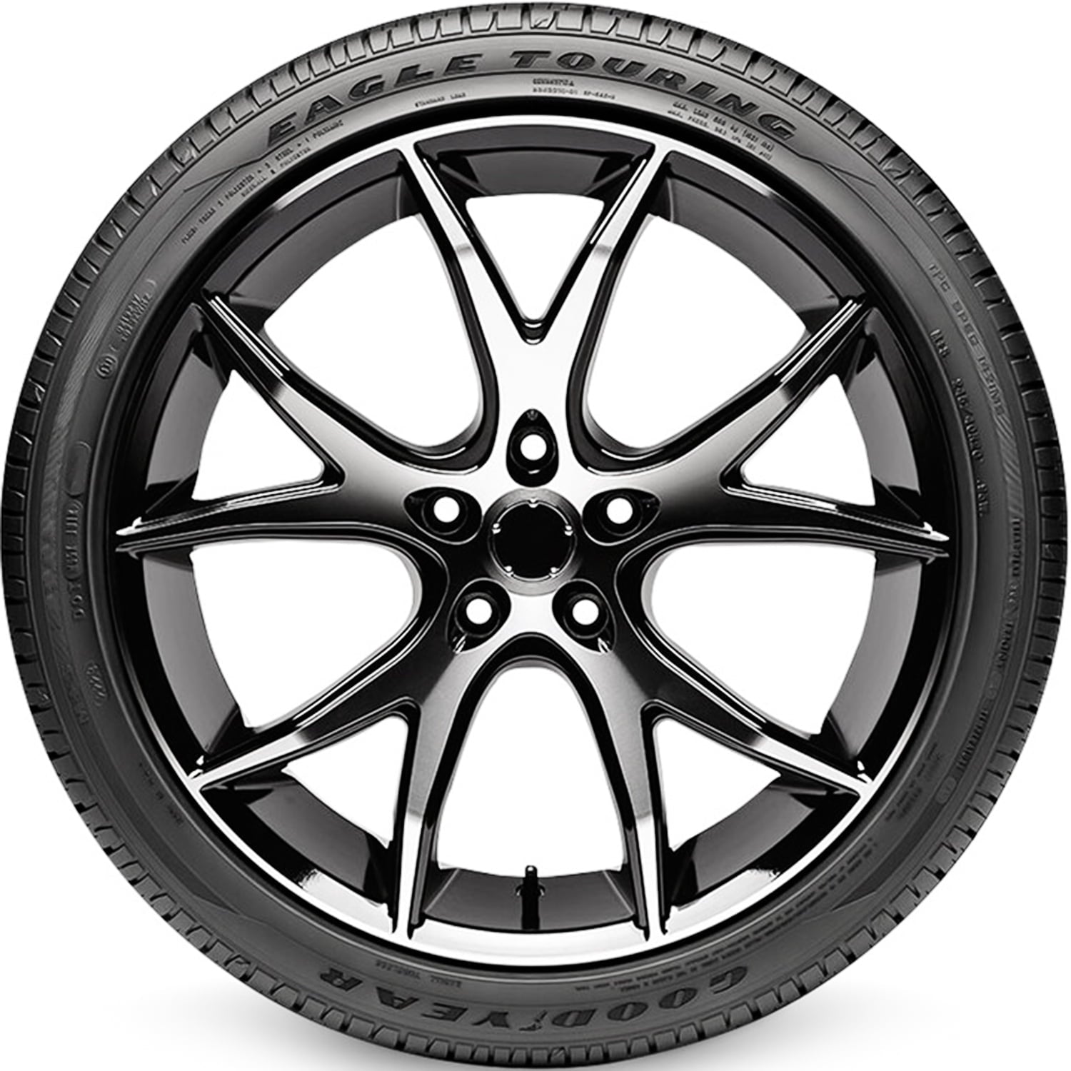 Set of 4 (FOUR) Goodyear Eagle Touring 235/45R18 98V XL A/S All Season Tires Fits: 2010-12 Nissan Altima SR, 2013-14 Honda Accord Sport