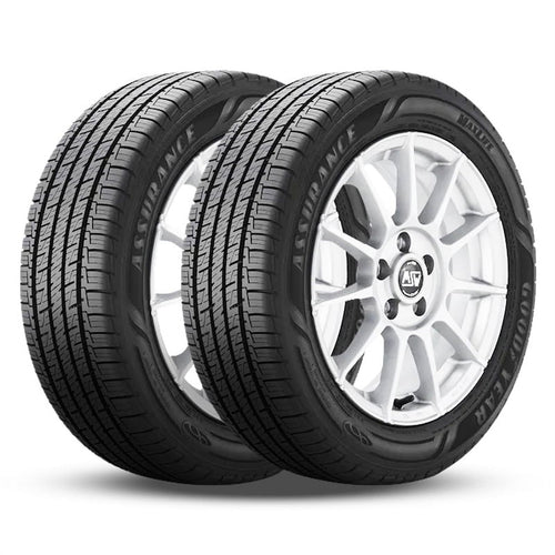 2 Goodyear Assurance Maxlife 235/55R20 102V Tire All Season 85K Mileage Warranty 110928545 / 235/55/20 / 2355520