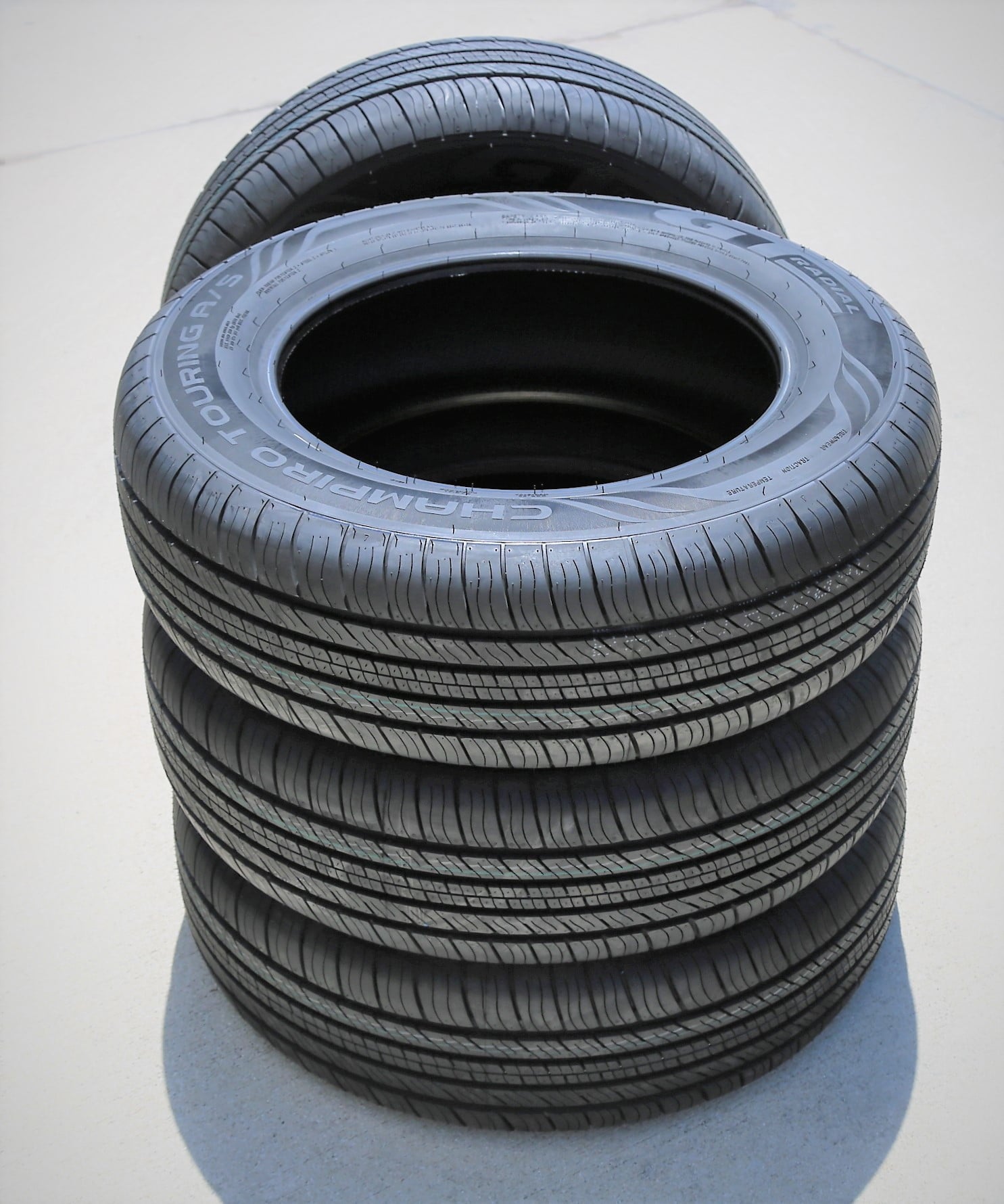 Set of 4 (FOUR) GT Radial Champiro Touring A/S 235/60R17 102T All Season Tires Fits: 2008-10 Honda Odyssey Touring, 2011-17 Toyota Sienna XLE