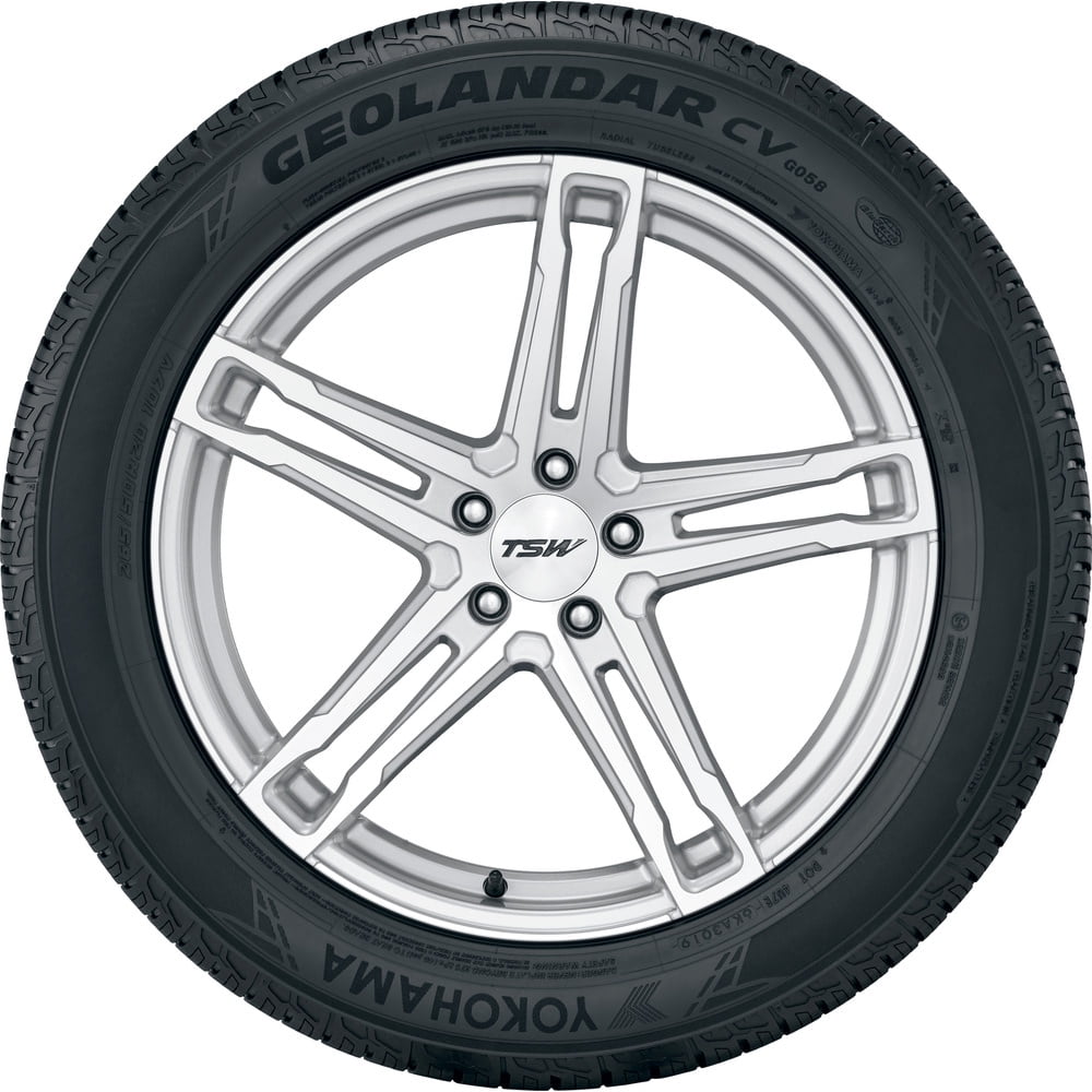 Set of 4 Yokohama Geolandar CV G058 235/65R18 106V Tires 2356518 235 65 18