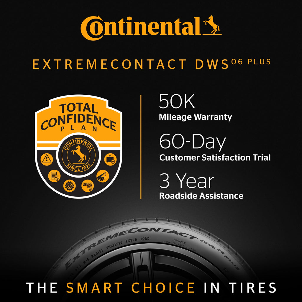 Continental ExtremeContact DWS06 PLUS UHP All Season 245/45ZR17 99Y XL Passenger Tire