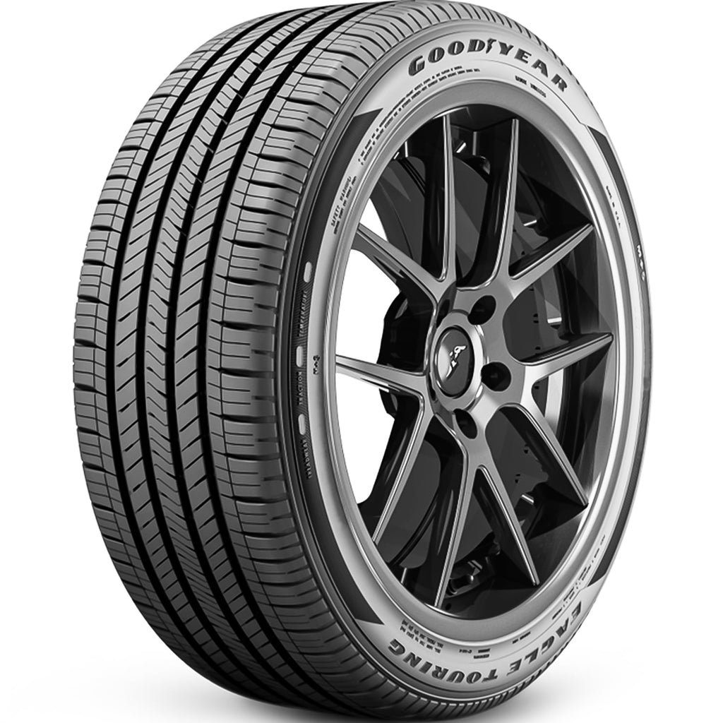 Set of 4 (FOUR) Goodyear Eagle Touring 235/45R18 98V XL A/S All Season Tires Fits: 2010-12 Nissan Altima SR, 2013-14 Honda Accord Sport