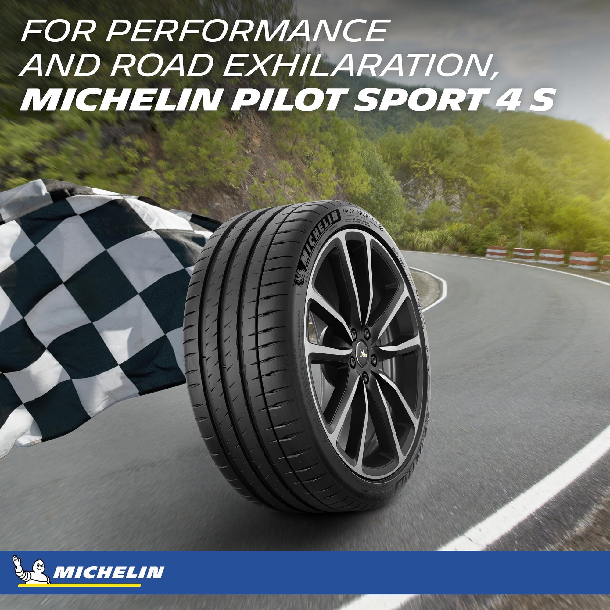 Michelin Pilot Sport All Season 4 All-Season 285/45ZR20/XL 112Y Tire