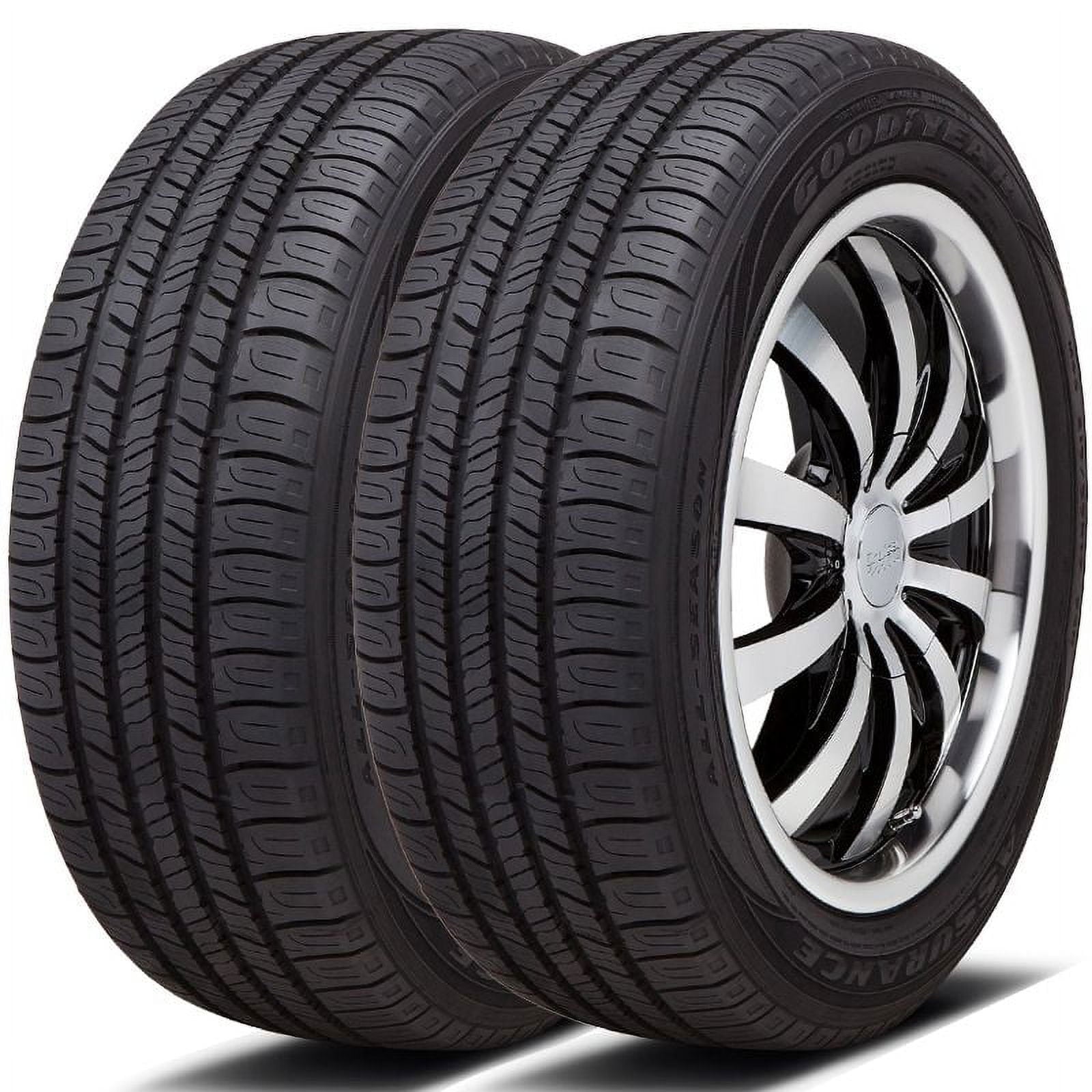 Pair of 2 Goodyear Assurance All-Season 235/65R17 104T High-Mileage Tire 65k Mi Warranty 407722374 / 235/65/17 / 2356517 Fits: 2017-18 Honda CR-V EX, 2019 Honda CR-V LX