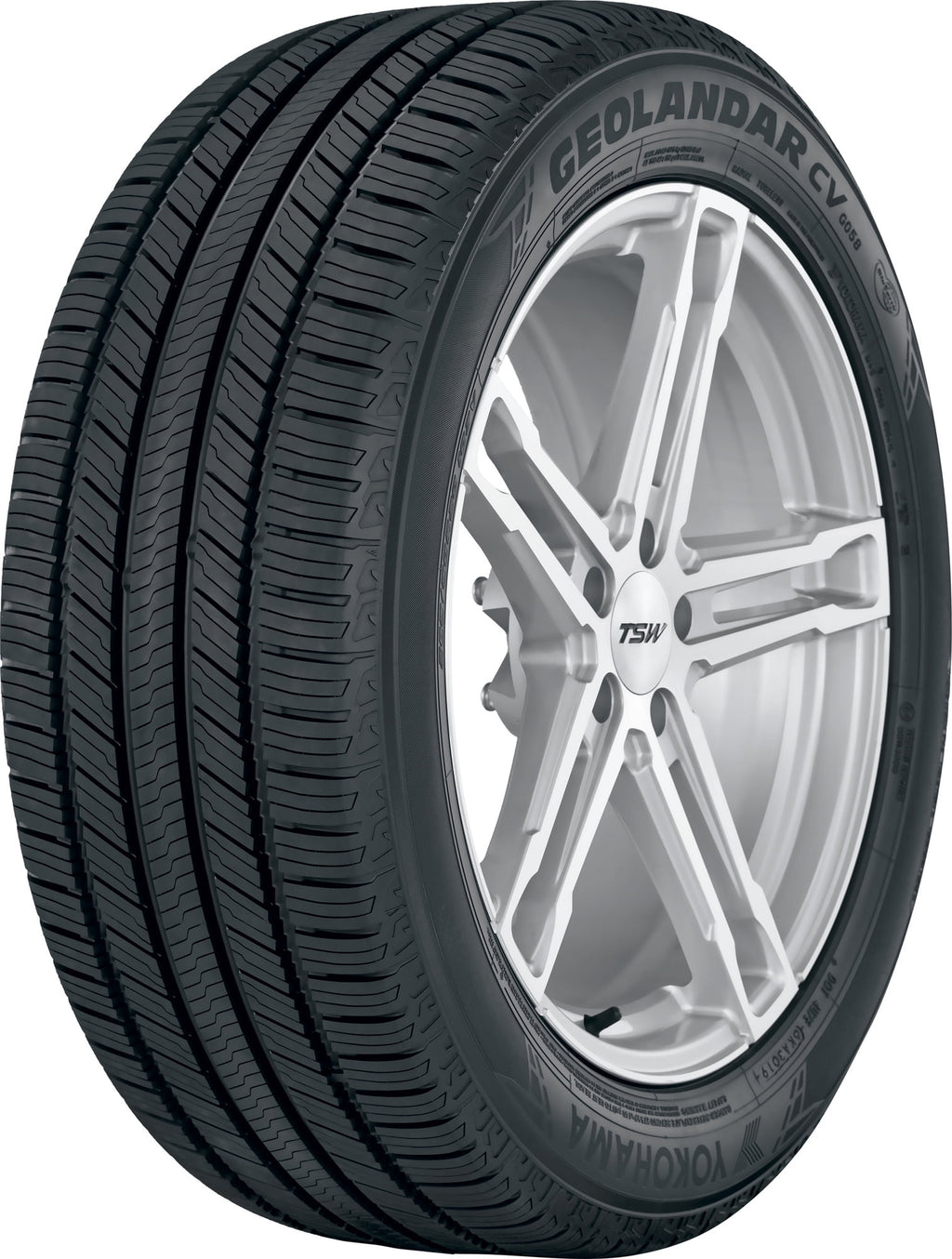 Set of 4 Yokohama Geolandar CV G058 235/65R18 106V Tires 2356518 235 65 18