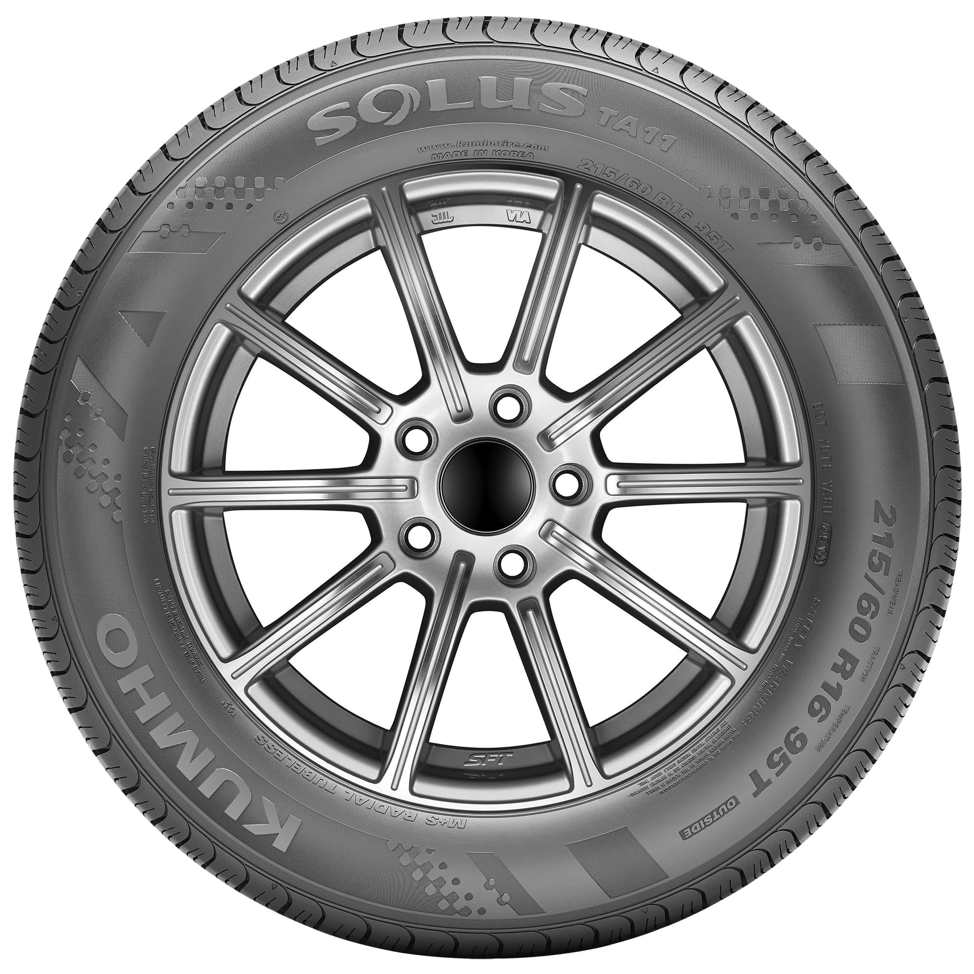 Kumho Solus TA11 All Season 185/65R15 88T Passenger Tire