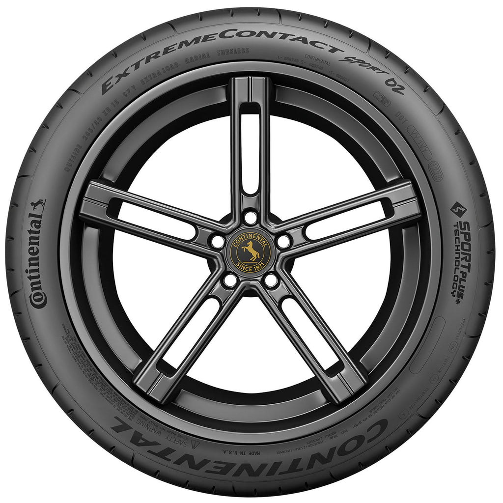 Continental ExtremeContact Sport 02 Summer 245/40ZR19 98Y XL Passenger Tire