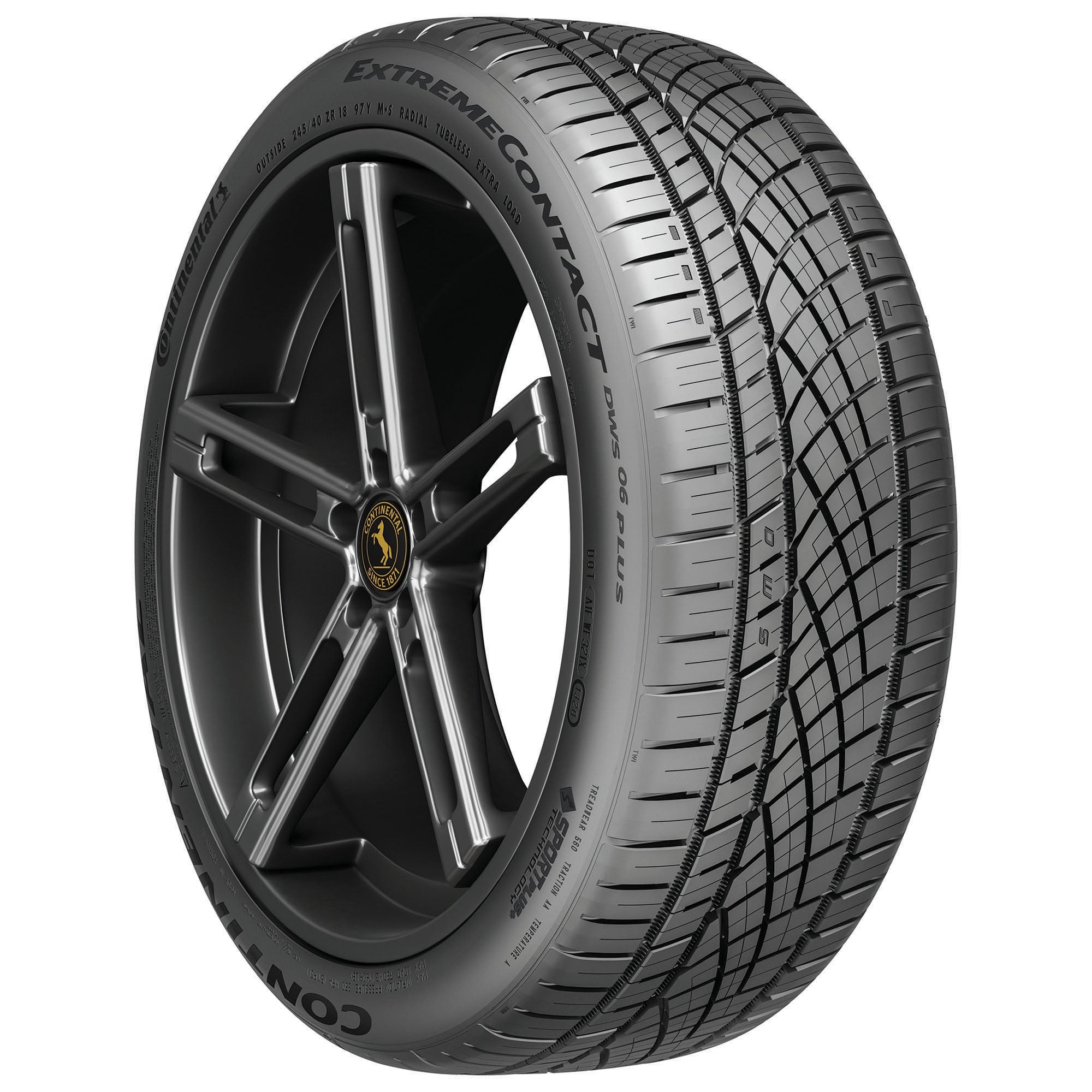 Continental ExtremeContact DWS06 PLUS UHP All Season 245/45ZR17 99Y XL Passenger Tire
